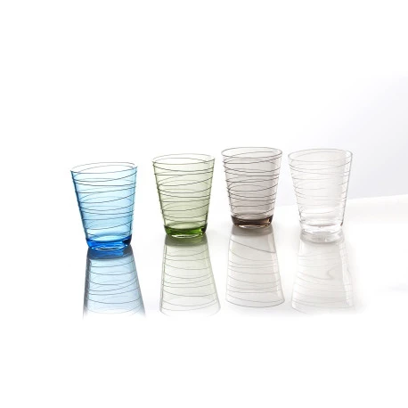 Set Bicchieri | Onda 1 Set Bicchieri | Onda