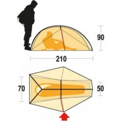 Tenda Ferrino Nemesi 1 6 Tenda Ferrino Nemesi 1 -Brunne Campeggio Negozio nemesi 1 1 2