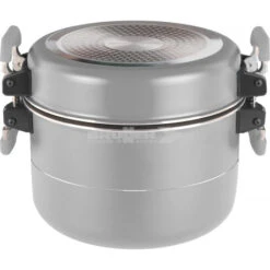 Pentole Brunner Fusion 7+1 Ø 22 -Brunne Campeggio Negozio pentole brunner fusion 71 o 22 chiusura magnetica fondo ceramica antiaderente gas elettrico induzione 2