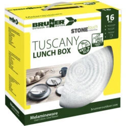 Brunner Lunch Box Tuscany -Brunne Campeggio Negozio set piatti lunch box tuscany brunner 2