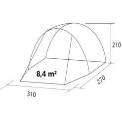Tenda Brunner Entrada -Brunne Campeggio Negozio tenda entrada 5