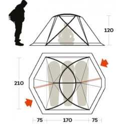Tenda Ferrino Svalbard 3.0 -Brunne Campeggio Negozio tenda ferrino svalbard 3 0 universale affidabile versatile 4 stagioni 3