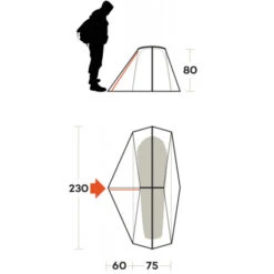 Tenda Ferrino Grit 1 -Brunne Campeggio Negozio tenda grit 1 2