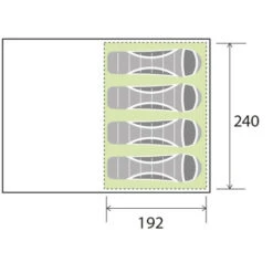 Tenda Brunner Lamar 4 -Brunne Campeggio Negozio tenda lamar 4 3
